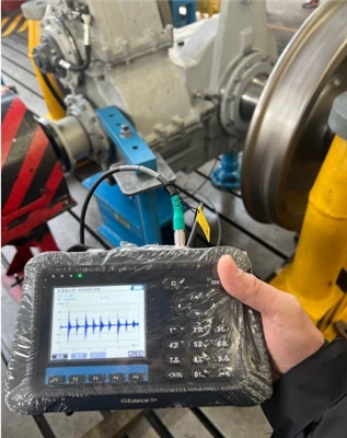 KMbalancer II+ Vibration Analyzer And Dynamic Balancer Helps Customers in Hub...